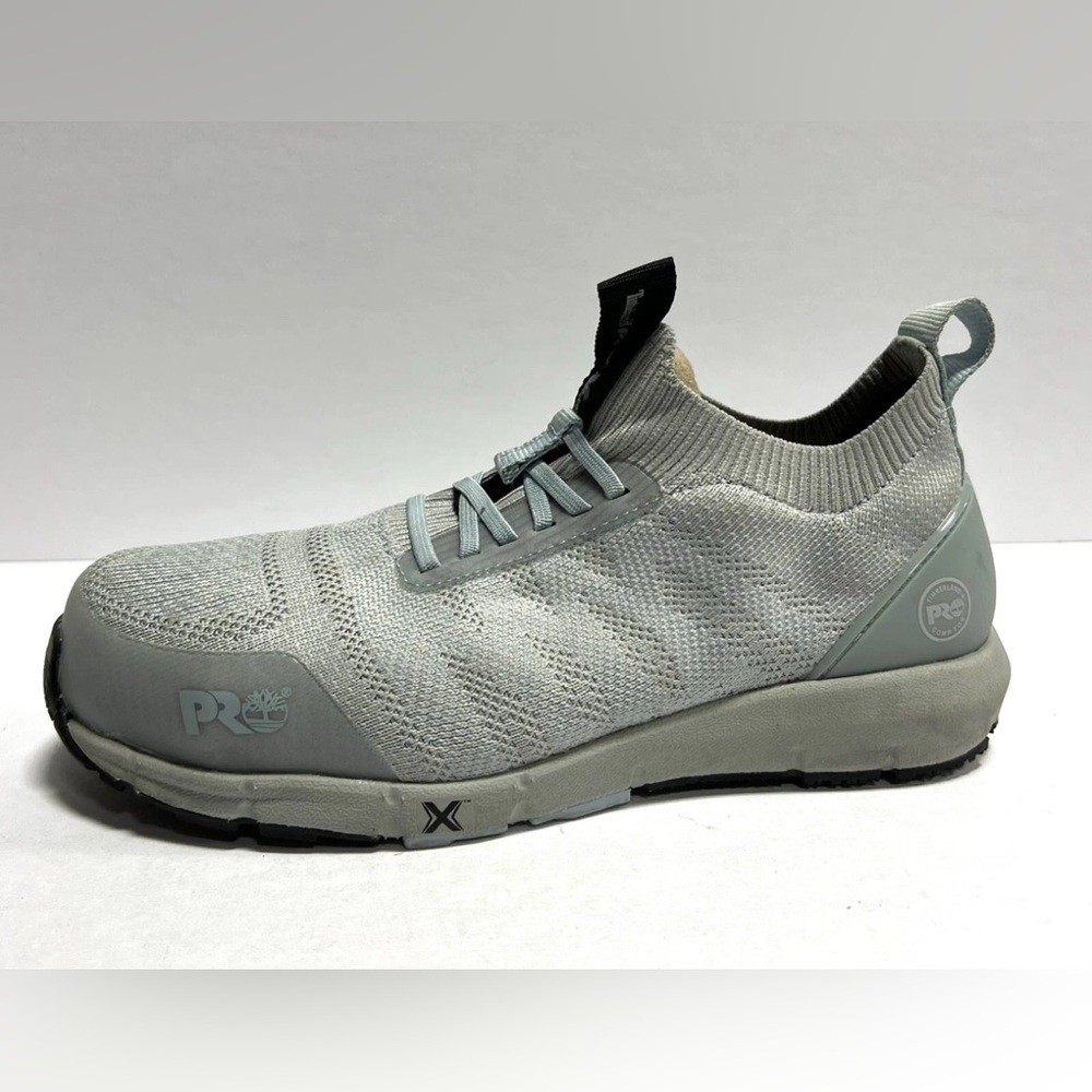 Timberland Pro Womens Radius Knit Slip On Sneaker Gray Size 7.5 M